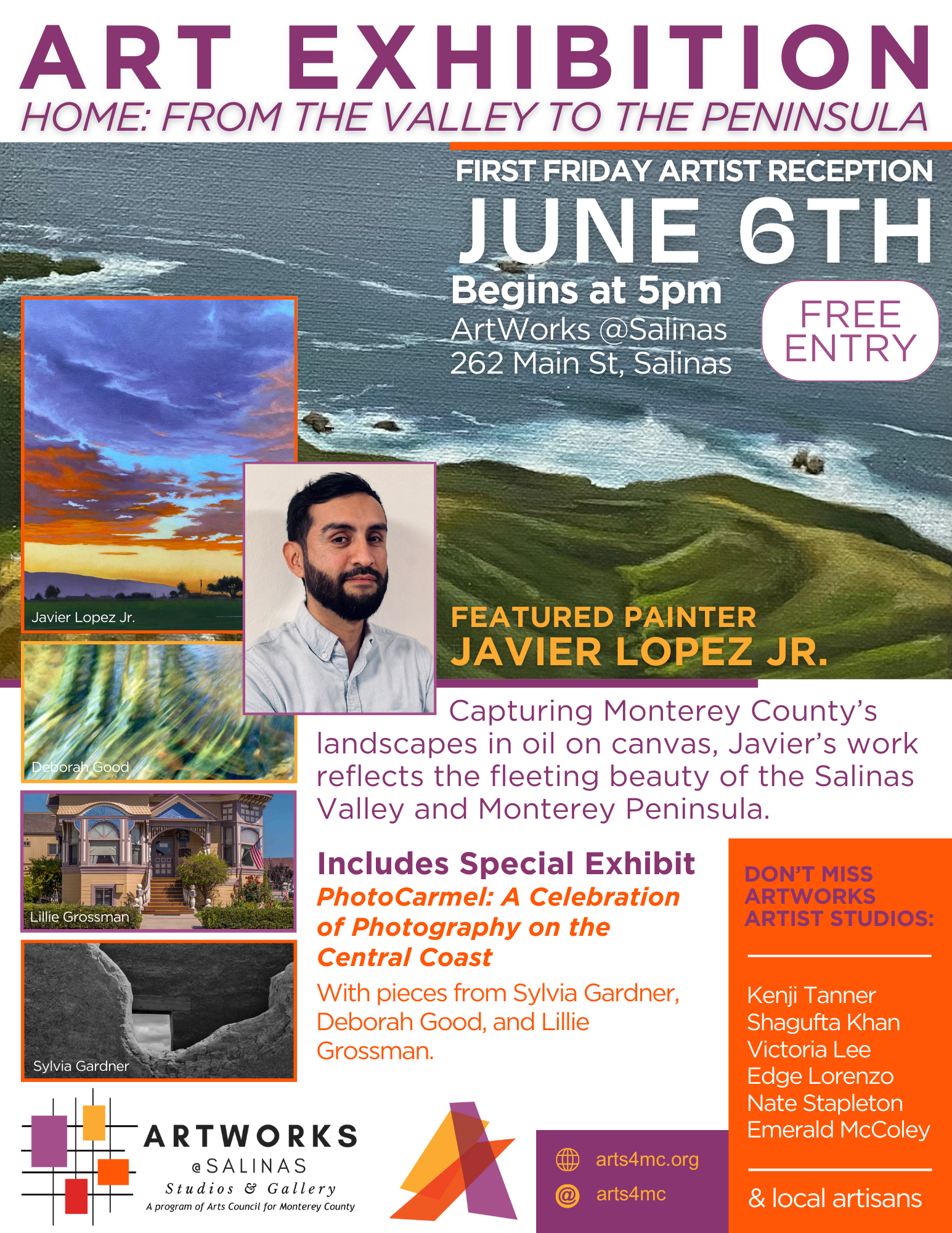First Friday Artist Reception at ArtWorks