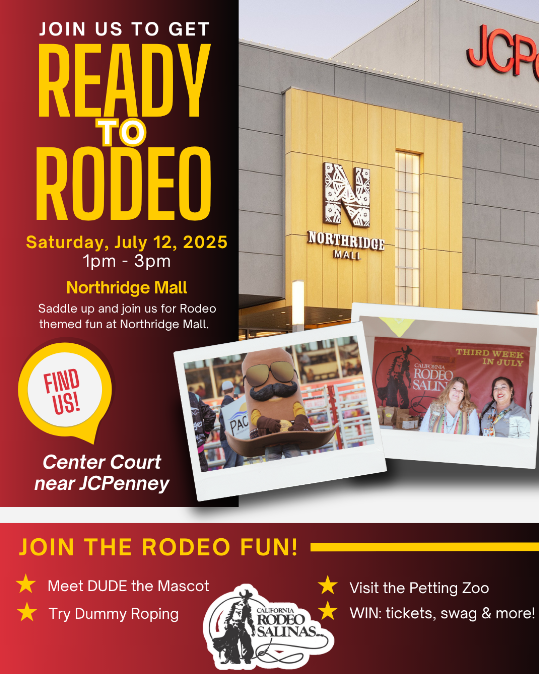 GET READY TO RODEO at Northridge Mall!