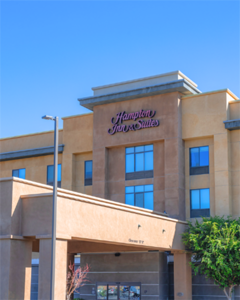 New Hampton Inn & Suites building located at 523 Work Street, Salinas CA.