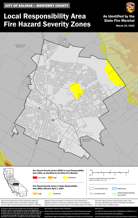 City of Salinas - Monterey County Fire Hazard Severity Zone.PNG