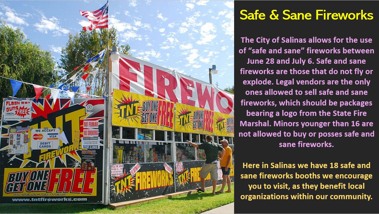 Safe & Sane Fireworks