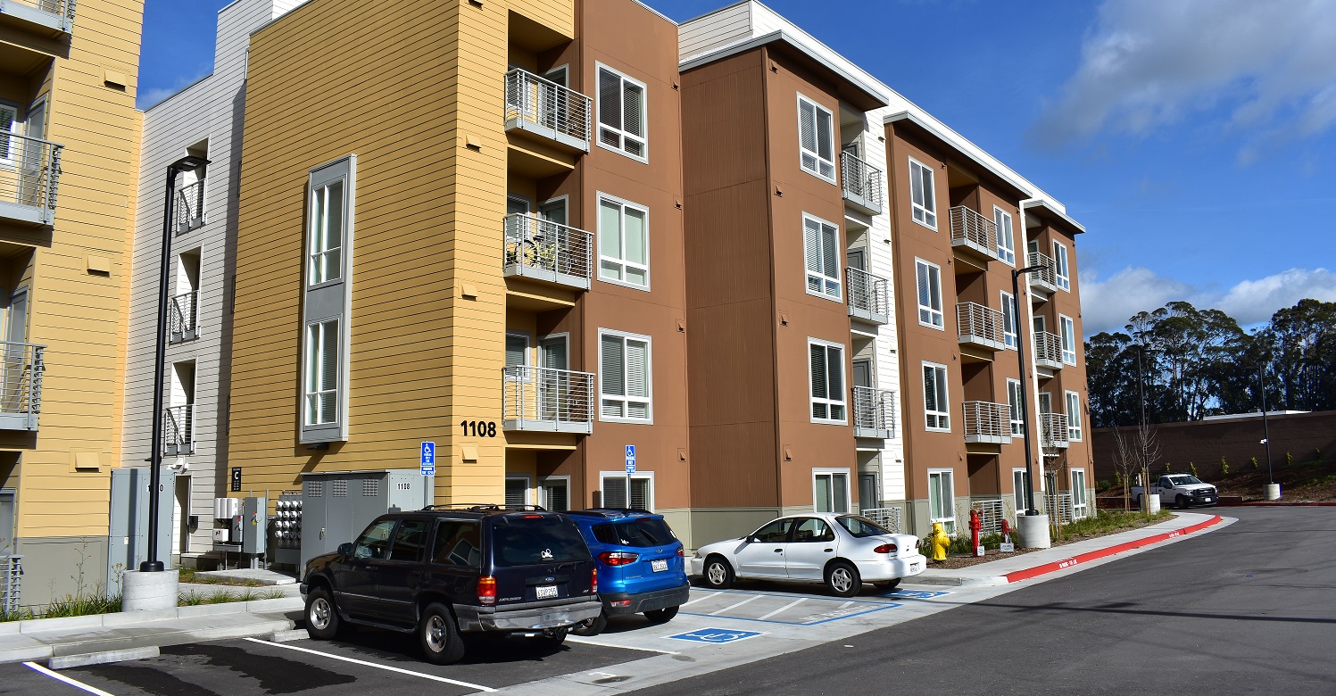 An apartment building